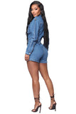 SEXY DENIM ROMPER