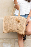 Straw Traveler Tote