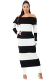 WOMEN FASHION LONG MAXI KNIT DRESS