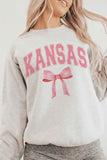 KANSAS BOW Graphic Sweatshirt