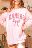 KANSAS BOW Graphic Sweatshirt